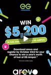 Win a Year's Worth of Fuel ($5,200) at Ampol EG from Arevo [VIC]