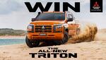 Win The All-New Mitsubishi Triton Ute Worth $64390 from Network Ten