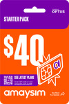 amaysim 80GB Mobile Pre-Paid Starter Kit (100GB for First 3 Months) $15 @ amaysim