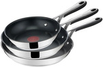 Jamie Oliver by Tefal Stainless Steel Triple Frypans 20/24/28cm $128 Delivered / C&C @ Myer