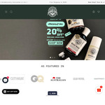 20% off Men's Grooming Products with $150 Spend, 15% off with No Min Spend + Delivery ($0 with $100 Order) @ The Bearded Chap