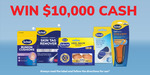 Win $10K with Scholl (Spend $20 in a Single Transaction on Scholl or Dr. Scholl's Product at Chemist Warehouse)