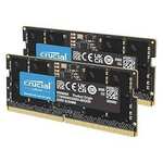 [Prime] Crucial RAM 128GB Kit (2×64GB) DDR5 SODIMM 5600MHz $468.57 Delivered @ Amazon UK via AU