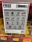 Purchase a Selected Dewalt 18V XR Skin & Receive an 18V XR 5Ah Battery and Multi-Voltage Charger, in-Store Only @ Bunnings