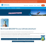 Win $20,000 When You Buy Travel Insurance from Southern Cross Travel Insurance