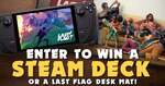 Win a 1TB OLED Steam Deck or 1 of 10 Last Flag Desk Mats from Night Street Games