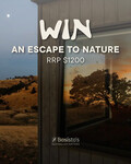 Win $1000 Voucher for a Tiny Home Getaway from into The Wild Escape + $200 Bosisto's Products from Bosisto's