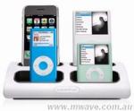 Mwave - Griffin PowerDock 4 Multiple Charging Bases for iPod and iPhone For Only $79.95!