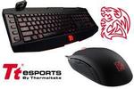 Tt eSports Challenger Pro Keyboard & Saphira Gaming Mouse Bundle Only $99 Plus $20 Cash Back