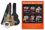 SCM - Washburn WA-90CENPAK Acoustic Electric Cutaway Guitar Pack $194 Delivered
