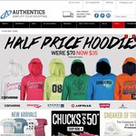$20 OFF over $100 purchase with code @authentics.com.au 