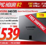 Samsung 840 EVO 1TB (MZ-7TE1T0BW) $539 @9pm EST Limited Stock - Free Shipping @ Shopping Express