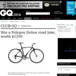 Win a Polygon Helios Road Bike from GQ