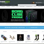 ThinkGeek New Website Promo - 20% off $50+ Spend, 25% off $100+ Spend, 30% off $150+ Spend