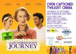 Open Captioned Twilight Cinema (VIC) - Free Event - The Hundred Foot Journey