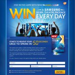 Win 1 of 42 Samsung Home Theatre Packages from Nicabate (1 to Be Won Each Day - Enter Daily)