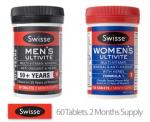 COTD - Swisse Ultivite Multi-Vitamins RRP$40+ 60 Tablets. $9.99 + $4.95 P&H - SOS