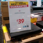 LG DP132 DVD Player $39 at Harvey Norman