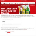 Win 1 of 1000 Coles Ultra Multi Purpose Cleaners from Coles (Flybuys Required)
