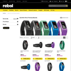 Rebel on sale garmin vivofit