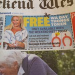 [WA] Free Thongs for WA DAY (with Token from West OZ- $2.50 Price of The Paper)