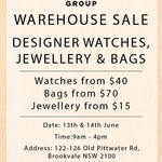 Fossil Group Warehouse Sale - 13th and 14th June 2015 [Brookvale, NSW]