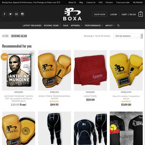 Boxa best sale boxing gloves