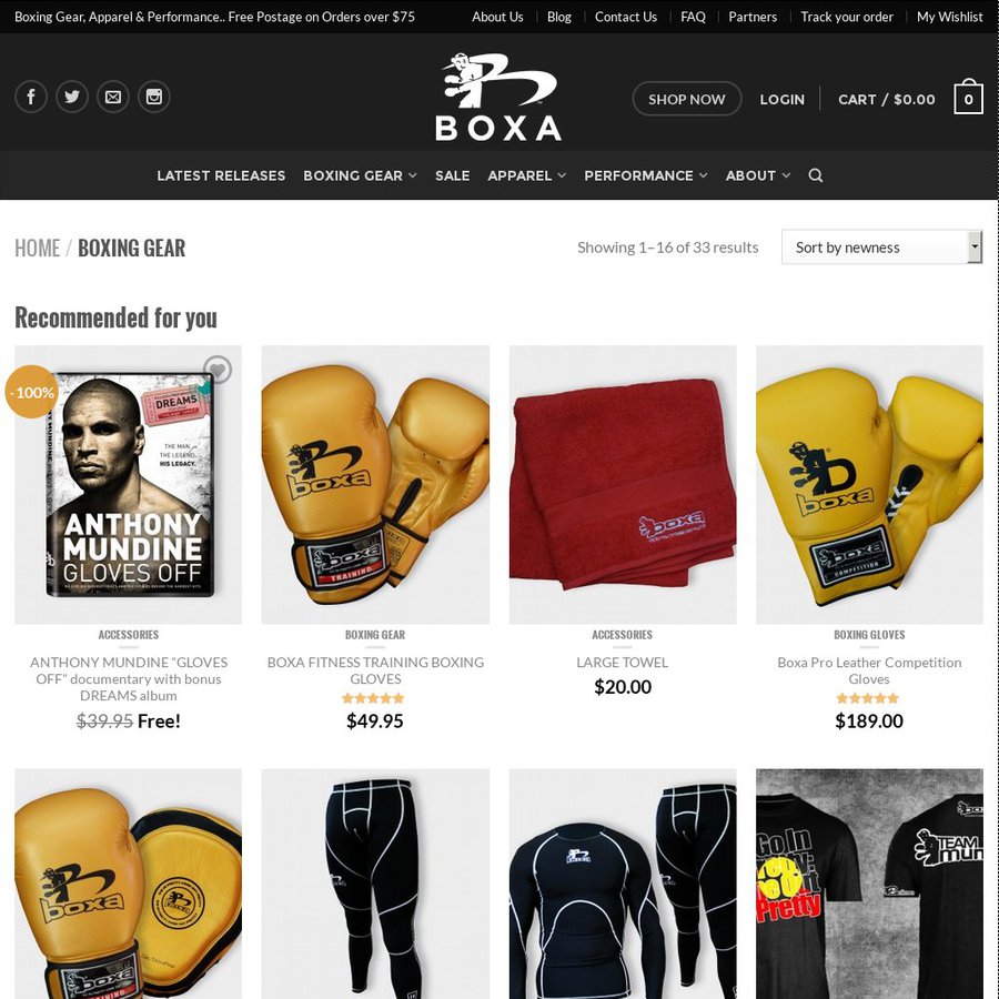 boxa boxing gloves