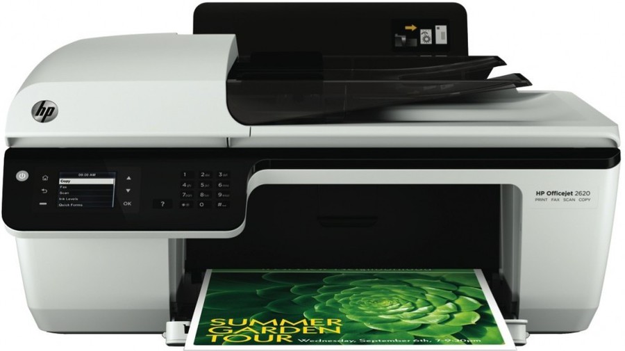 hp officejet 2620 not printing