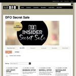 DFO (NSW & VIC) Secret Sale (19 Nov - 21 Nov) BIG BRANDS