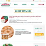 Krispy Kreme 25% off Online Delivery Orders (Min Order of 2 Dozen)