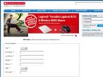 Free Logitech Portable Lapdesk & Wireless M205 Mouse on Eligable Purchase