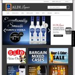 Aldi Liquor Free Delivery for ALL orders over $100 on Wine, Spirits, Beer & Cider - 3 Days Only