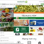 $10 off $150+ Spend from Woolworths Online (New and Existing Customers)
