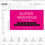 20%-40% off Sale - Electrical, Toys, Clothing, Cookware + More @ Myer & Myer eBay