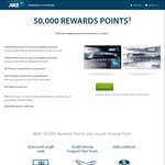 Anz Platinum Reward Card with Bonus 50000 Reward Points with a $95 Annual Fee