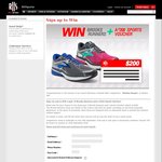 Win a Pair of Brooks Runners and a $200 Sports Voucher from RH Sports
