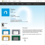 Nebo (Notetaking App) $0 (Normally $8.99) @ Windows Store