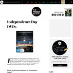 Win 1 of 5 Copies of Independence Day Resurgence on Blu-Ray from The Weekly Review (VIC)