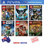Sony PS VITA Voucher Code PS Vita PlayStation LEGO Mega Pack: 6 Games in 1 for $7.88 @ Repo Guys on eBay