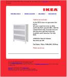 IKEA (WA): One Week Special - ANEBODA Chest of 3 Drawers $99