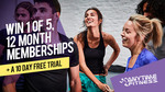 Win 1 of 5 12-Month Memberships to Anytime Fitness at a Club of Choice Worth $1,020 from Network Ten