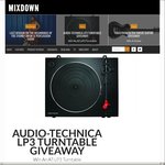 Win an Audio-Technica LP3 Belt-Drive Stereo Turntable Worth $469 from Mixdown Magazine