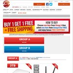 Buy 1 Get 1 Gift (Selected Items) + Free Shipping @ Shopping Express