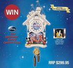 Win a Disney 'Happiest Of Times' Cuckoo Clock Worth $299.95 from Bradford Exchange