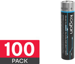Kogan QuantuMAX 100 Pack AAA Alkaline Batteries- $19 Delivered (Was $35)