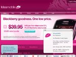 kissmobile Signup this week and get $50 extra credit. - SIM Only - OzBargain Customers Only