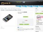 [SOLD OUT] Free iPhone 3G/3GS Screen Protectors - While Stock Last - iPhone 4 Australia -