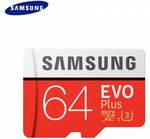 Samsung EVO Plus UHS-I U3 Mircro SDXC Card - 64GB US $18.99 (~AUD $24.77) @ GearBest