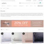 Adairs Afterpay Promotion: 20% off Full Priced Items, Then Further $10 off a $50 Spend (World's Softest Queen Sheet Sets $96.39)